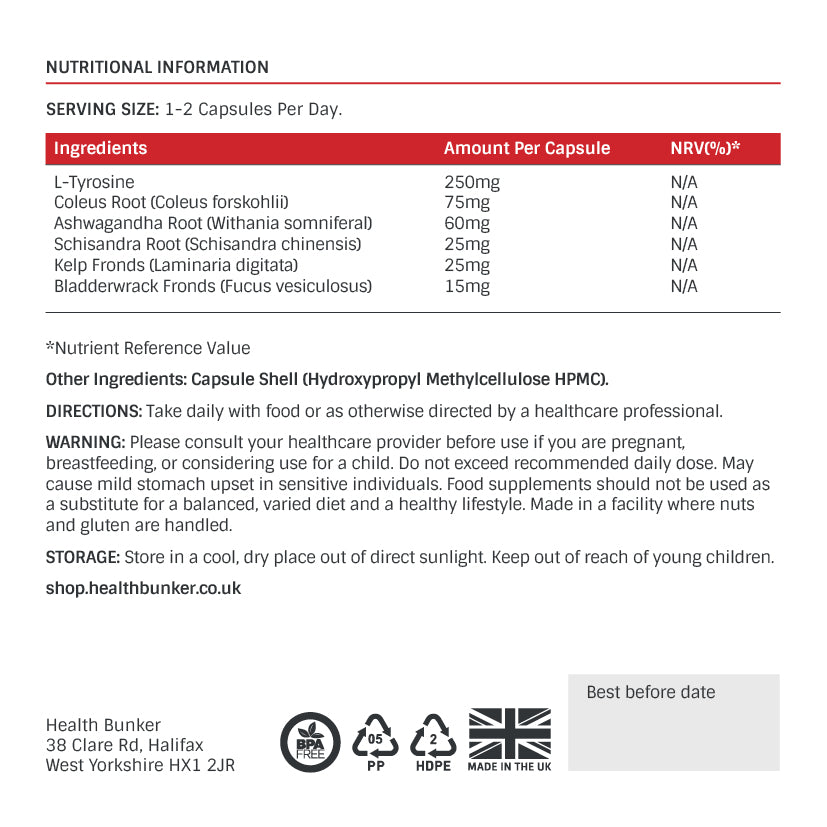 Hypothyroid Support (100 Capsules)