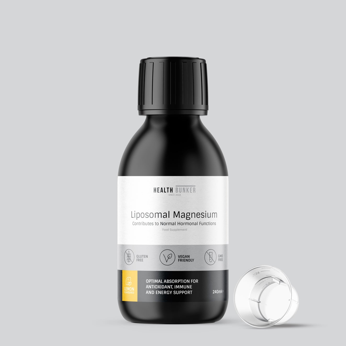 Liposomal Magnesium Lemon Flavour (240ml) For Adults & Kids COMING SOON