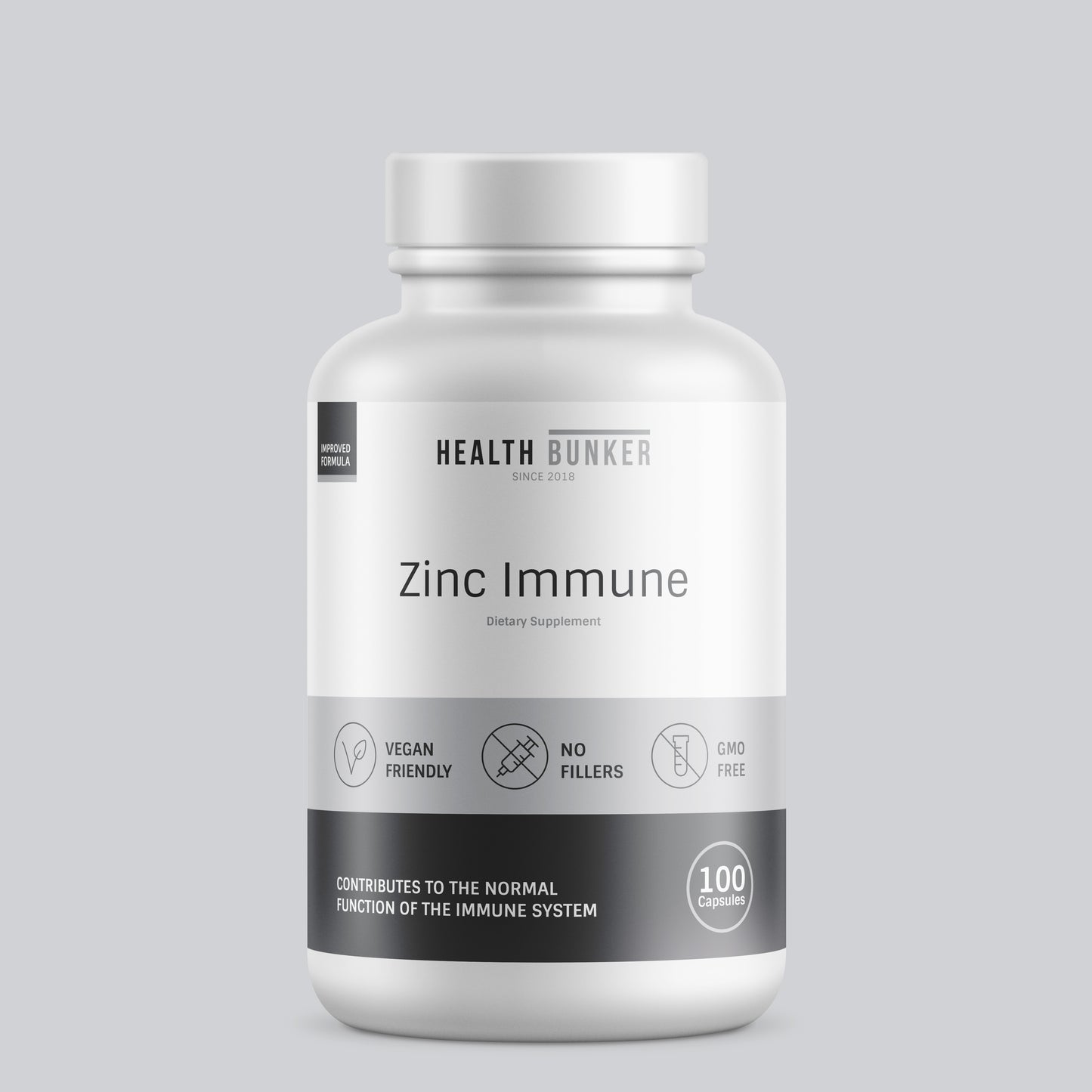 Zinc Immune (100 Capsules)