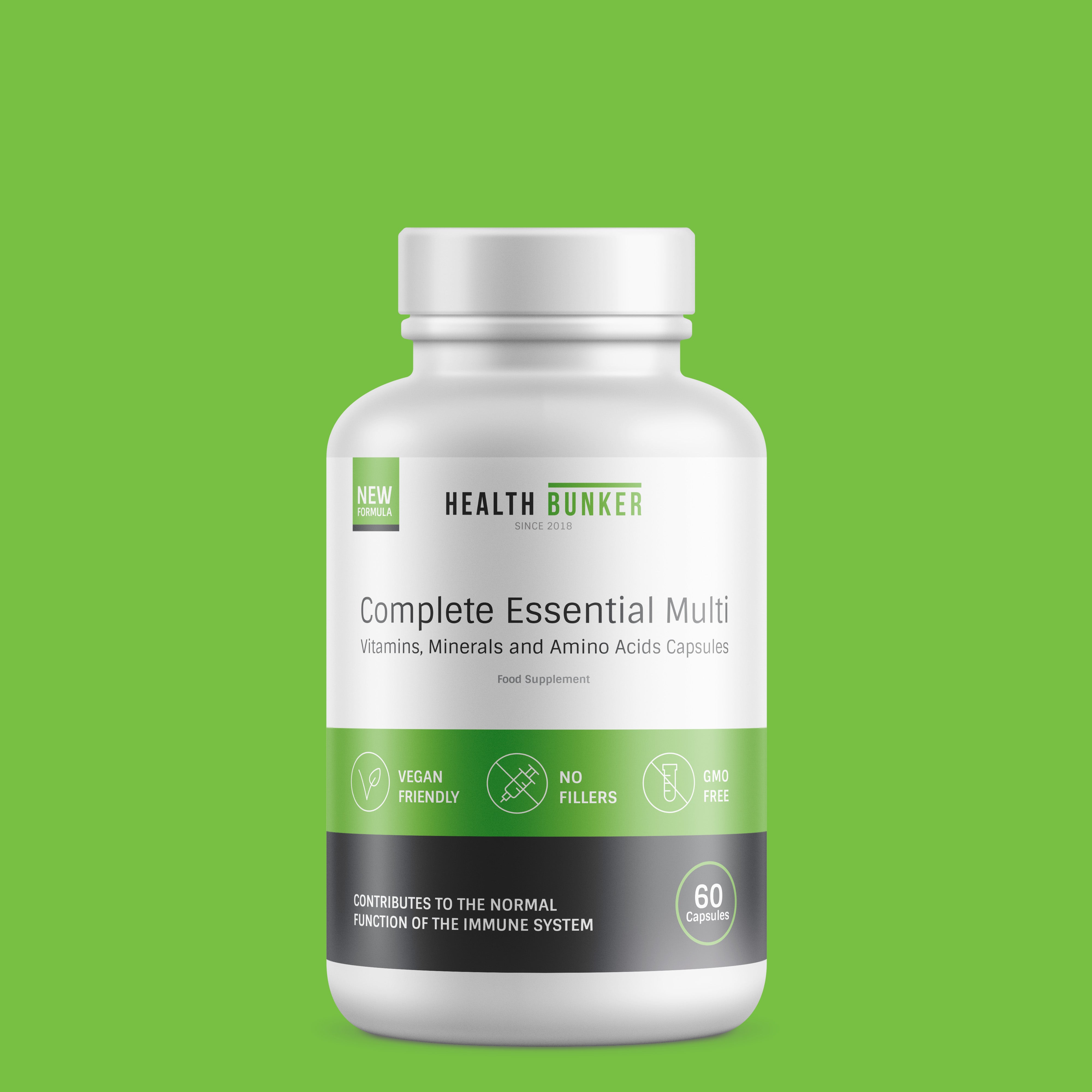 Excellent Complete Supplement Complete Essential Multi (New Formula) – Health Bunker Supplements