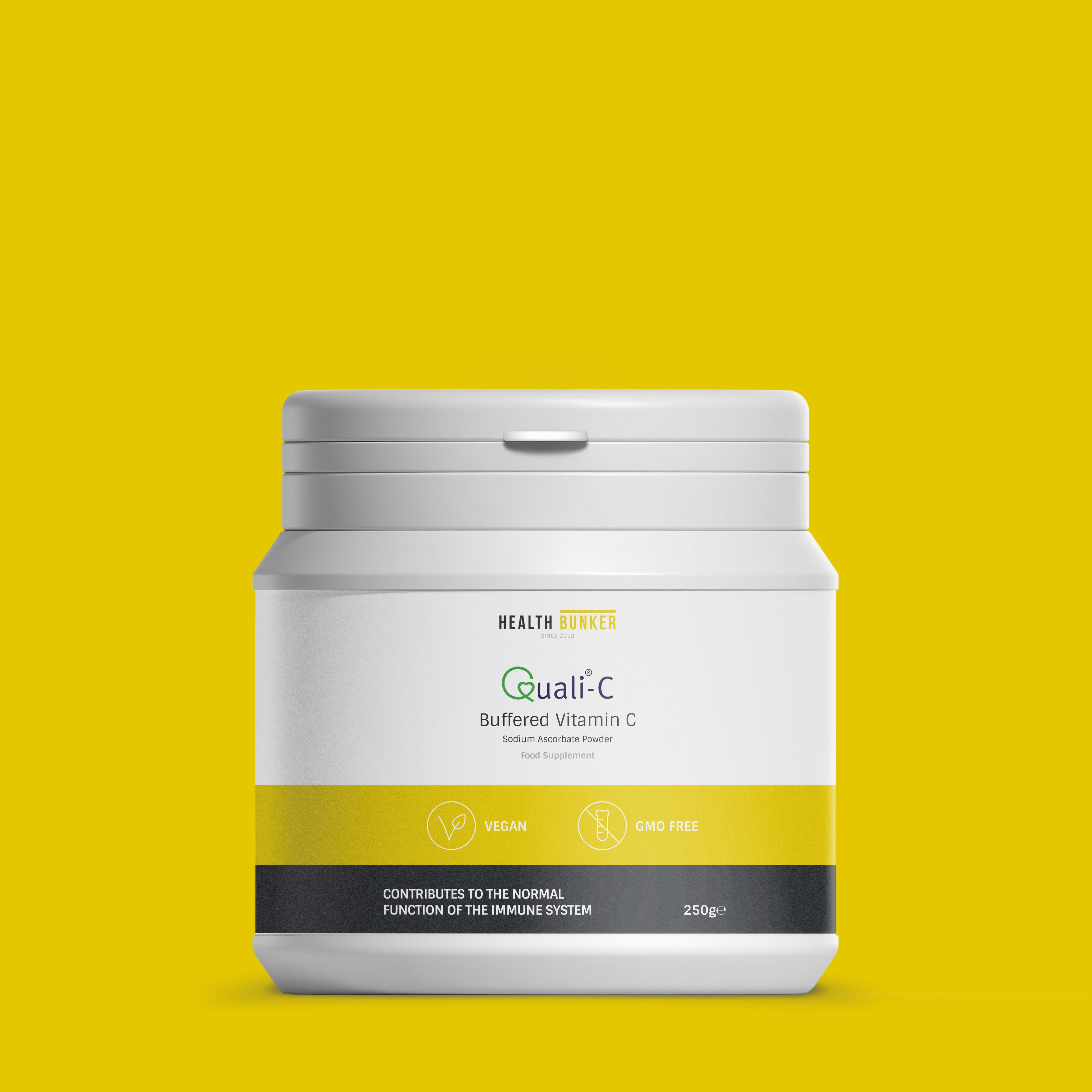 Qual C Quali®-C Sodium Ascorbate Ultra Fine Crystalline Powder (250g) – Health ...