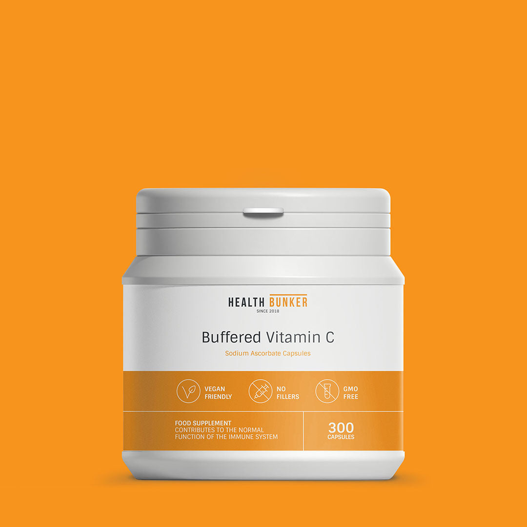 Sodium Ascorbate Buffered Vitamin C Capsules